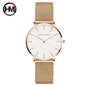 HANNAH MARTIN Brand Quality Stainless Steel Japan Quartz Women's Watch