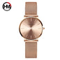HANNAH MARTIN Brand Quality Stainless Steel Japan Quartz Women's Watch