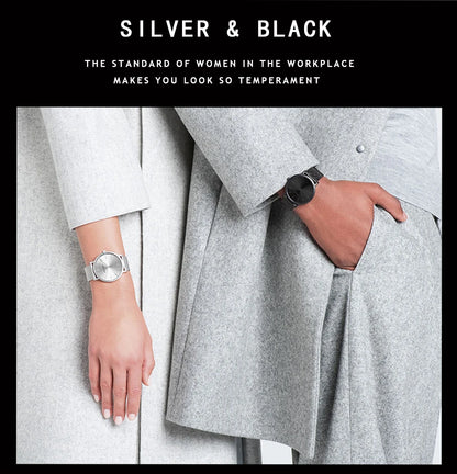 HANNAH MARTIN Brand Quality Stainless Steel Japan Quartz Women's Watch