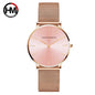 HANNAH MARTIN Brand Quality Stainless Steel Japan Quartz Women's Watch