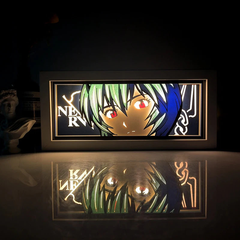 Anime One Piece Series Paper Cut Shadow Box