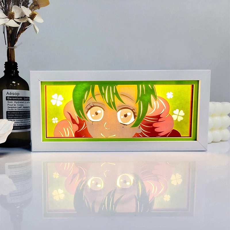 Anime Shadow Box Night Light