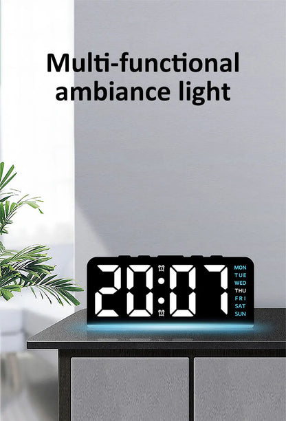 7'' LED Digital Alarm Clock/Night Light