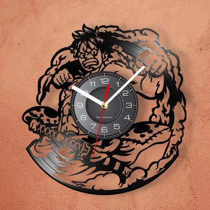 Luffy Vinyl Wall-mounted Clock