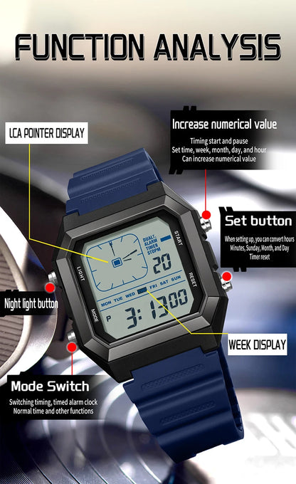 SANDA 6307 Fashion Digital Watches