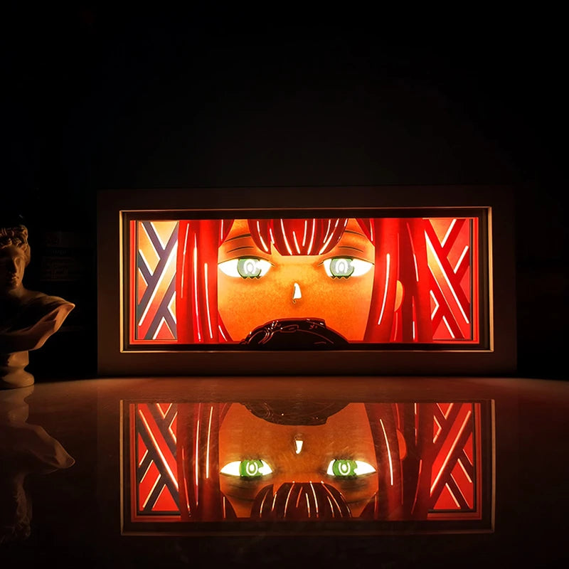 Anime Shadow Box Night Light
