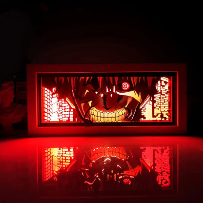 Anime Shadow Box Night Light