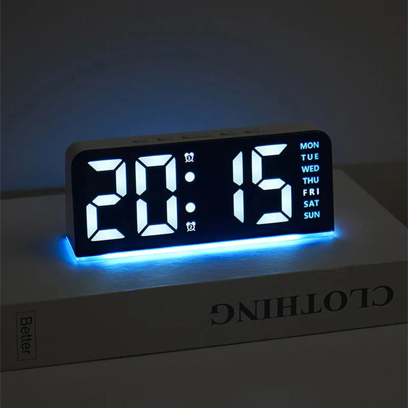 7'' LED Digital Alarm Clock/Night Light