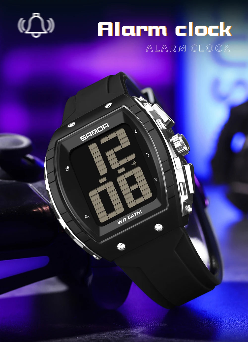 SANDA Fashion Men's Digital Watch