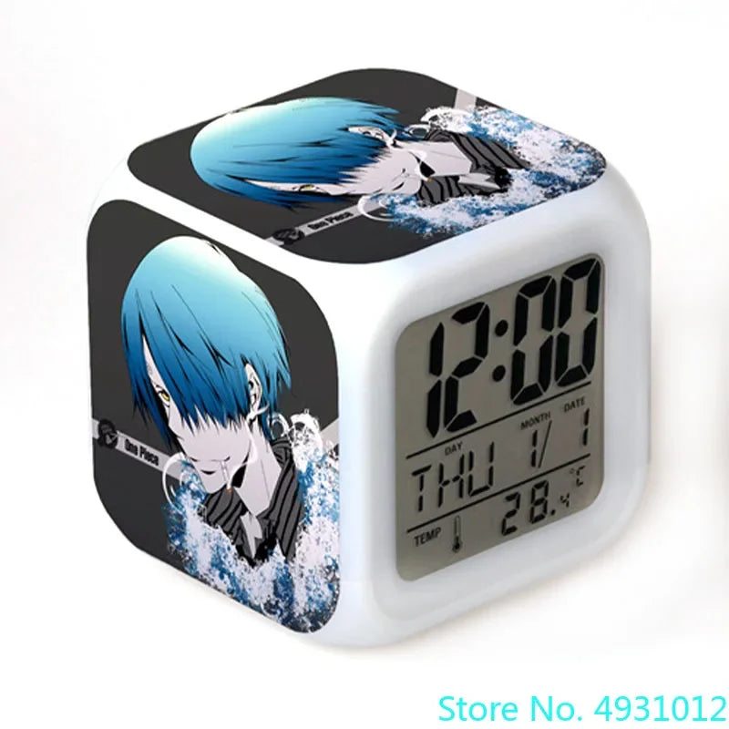 8x8x8cm Anime One Piece LED Alarm