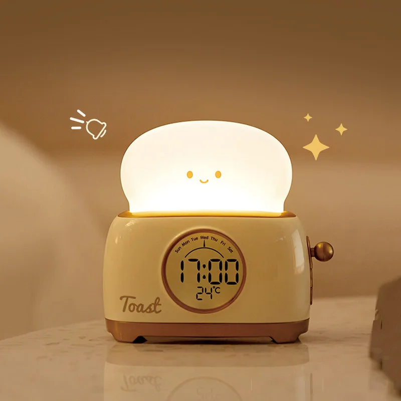Toaster Bedside Alarm Clock