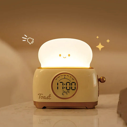 Toaster Bedside Alarm Clock