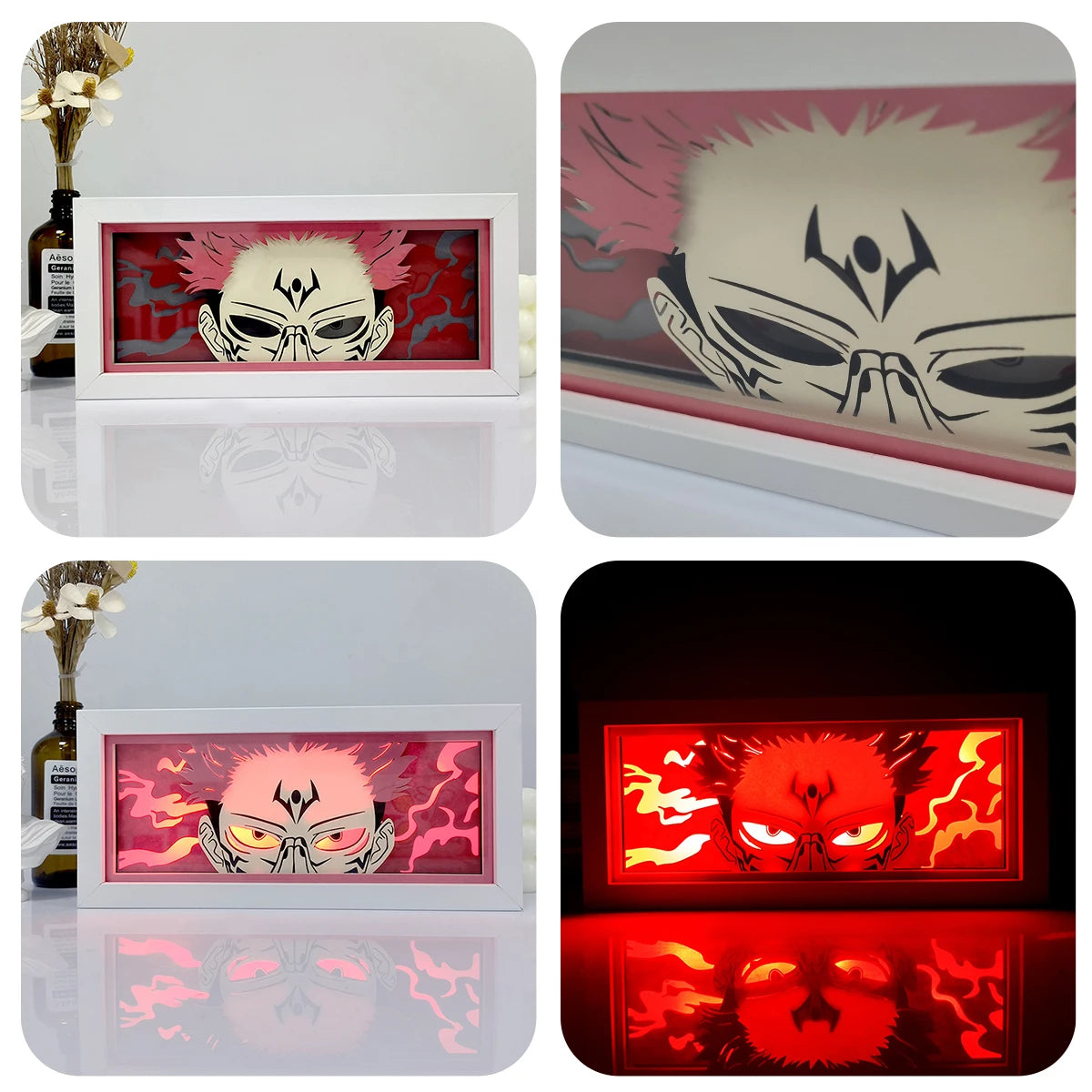 Anime Shadow Box Night Light