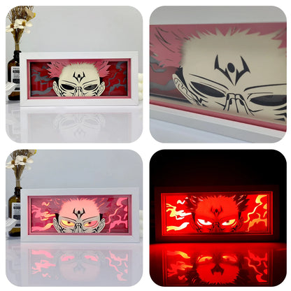 Anime Shadow Box Night Light