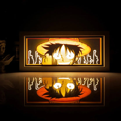 Anime Shadow Box Night Light