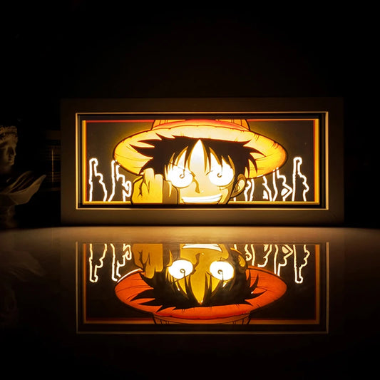 Anime Shadow Box Night Light