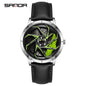 SANDA Spinning Car Rim Watch