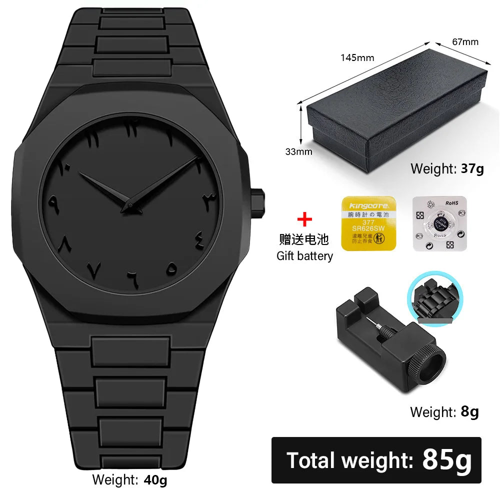 Minimalist Design Quartz Watch Casual Lightweight