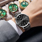 LIGE Sunkta Ultra Thin Watches for Retro Business