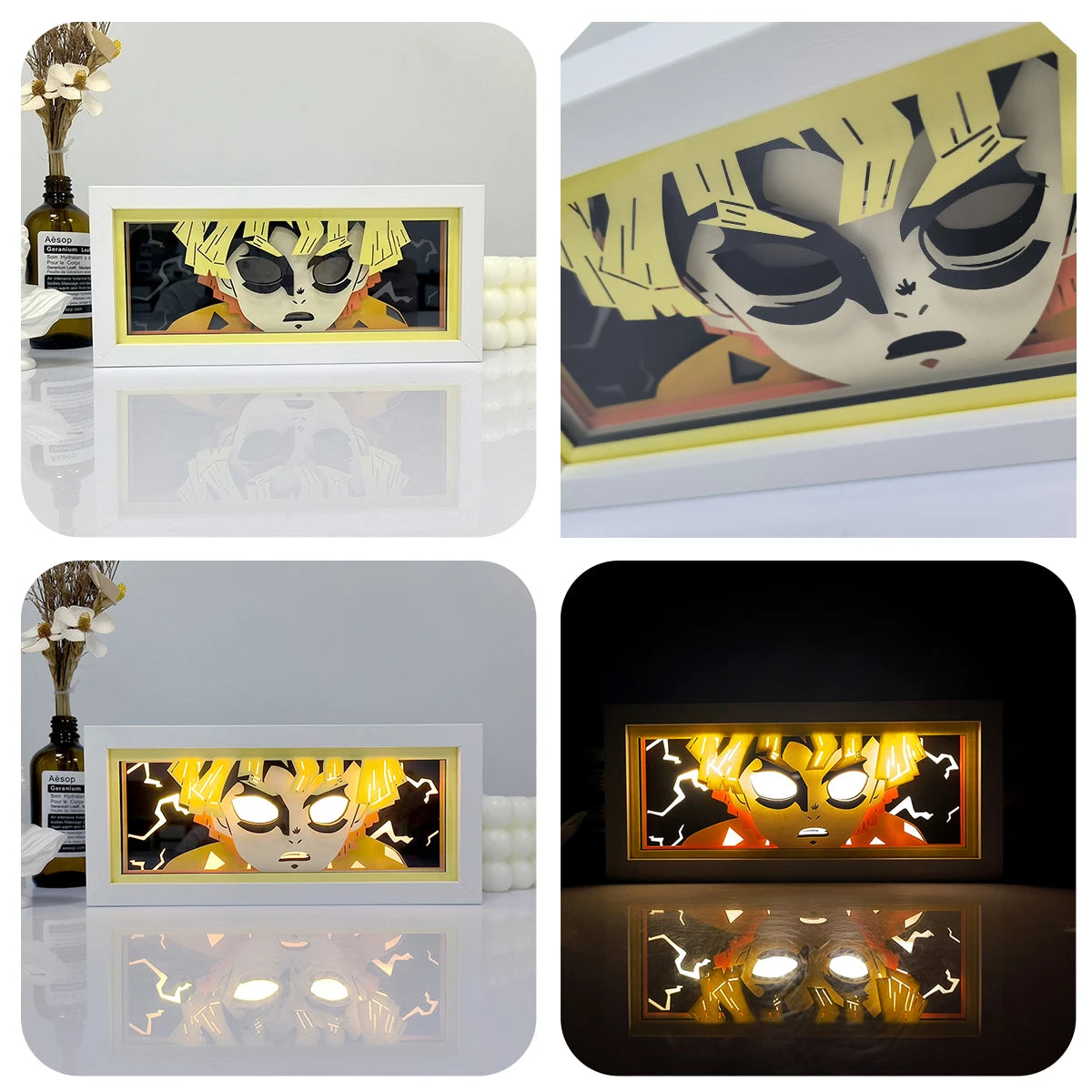 Anime Shadow Box Night Light