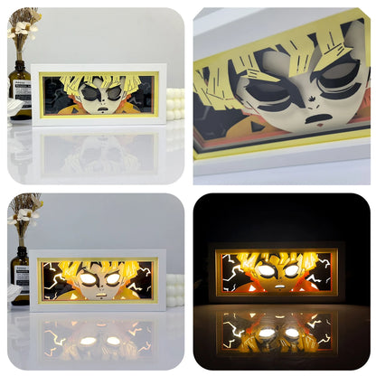 Anime Shadow Box Night Light