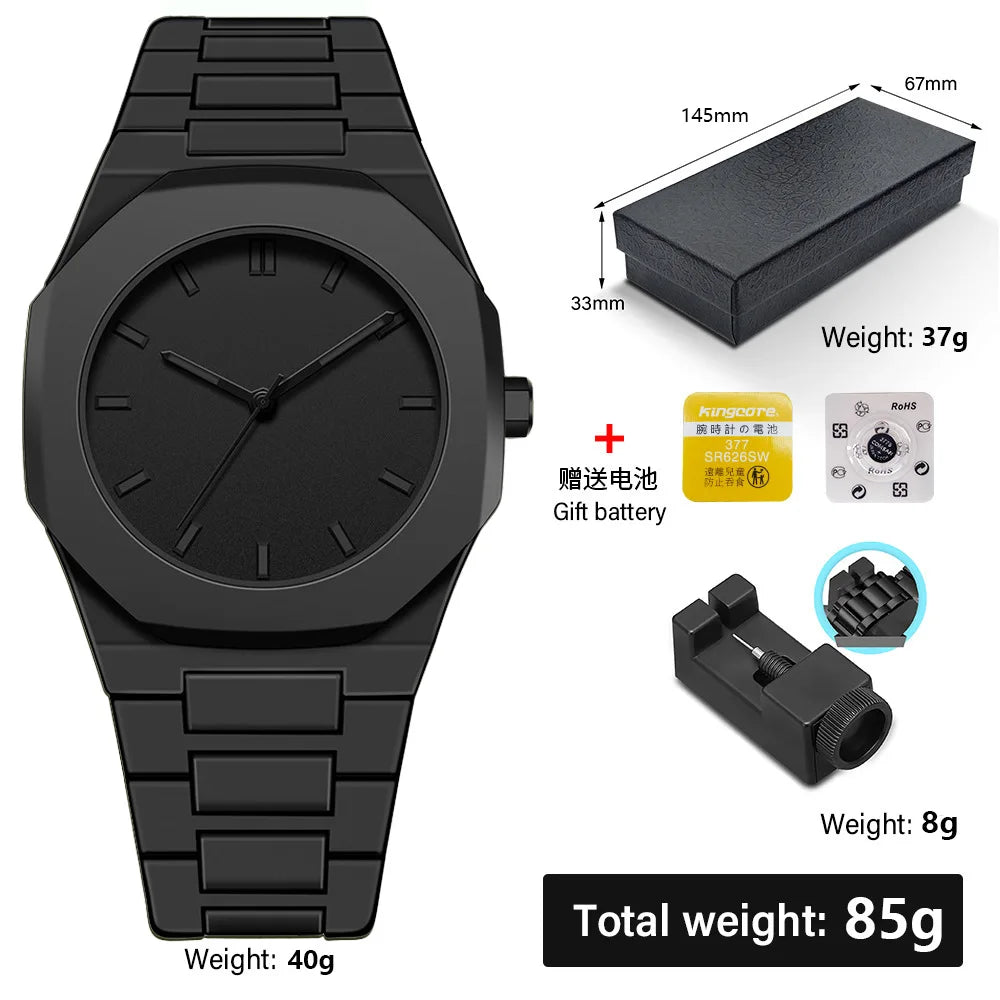 Minimalist Design Quartz Watch Casual Lightweight