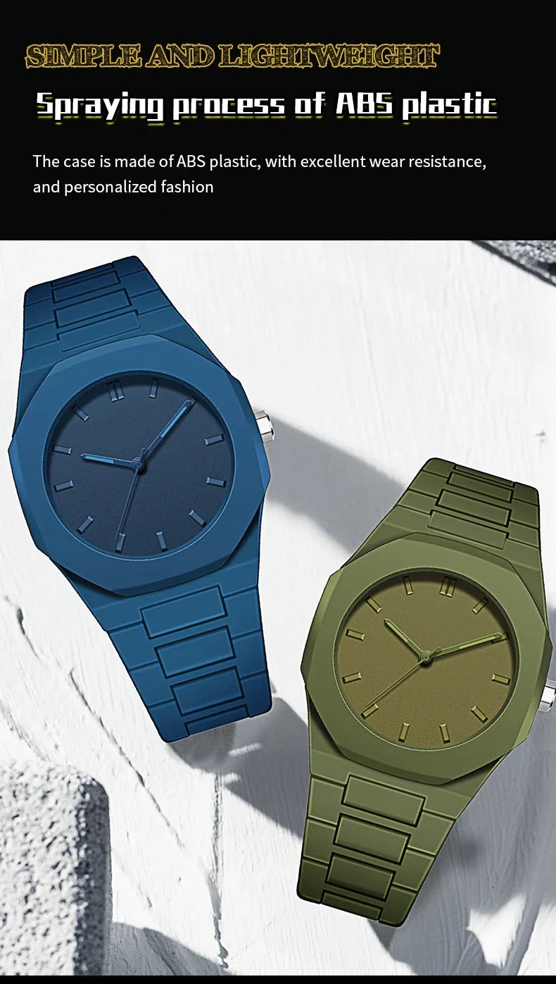 Minimalist Design Quartz Watch Casual Lightweight