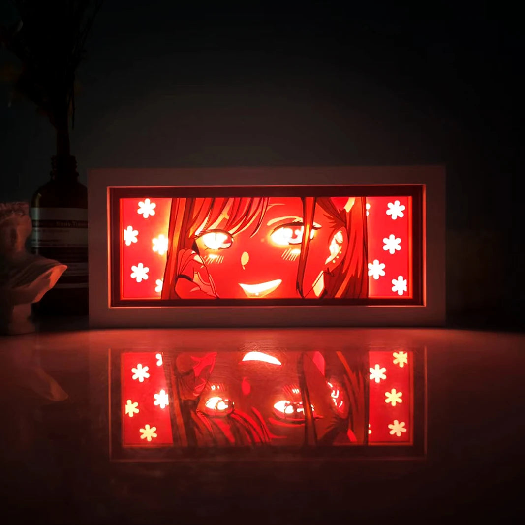 Anime Shadow Box Night Light