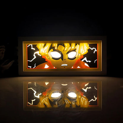 Anime Shadow Box Night Light