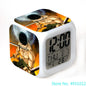 8x8x8cm Anime One Piece LED Alarm