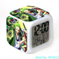 8x8x8cm Anime One Piece LED Alarm