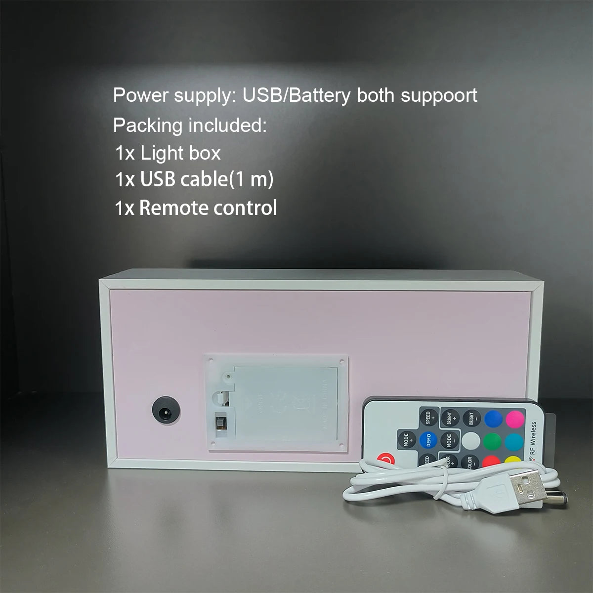 Anime Shadow Box Night Light