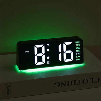 7'' LED Digital Alarm Clock/Night Light