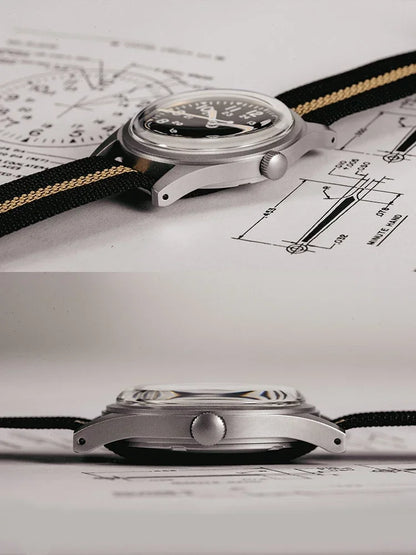 2025 New RDUNAE RA03 34.5mm Military Men Analog Watch