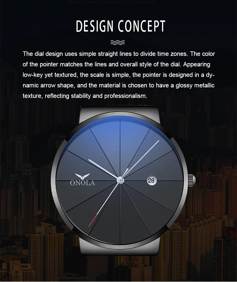 ONOLA brand simple watches