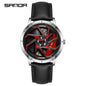 SANDA Spinning Car Rim Watch