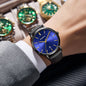 LIGE Sunkta Ultra Thin Watches for Retro Business