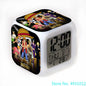8x8x8cm Anime One Piece LED Alarm