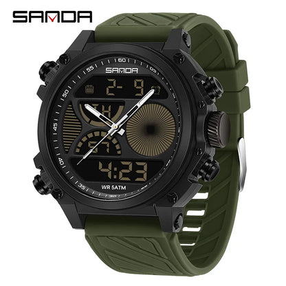 SANDA 6236 Military Led Digital Watch