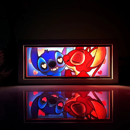 Anime Shadow Box Night Light