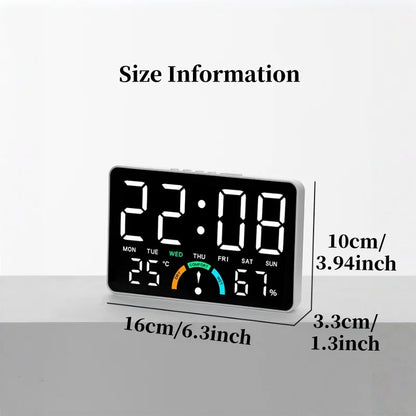 Digital LED Alarm Clock