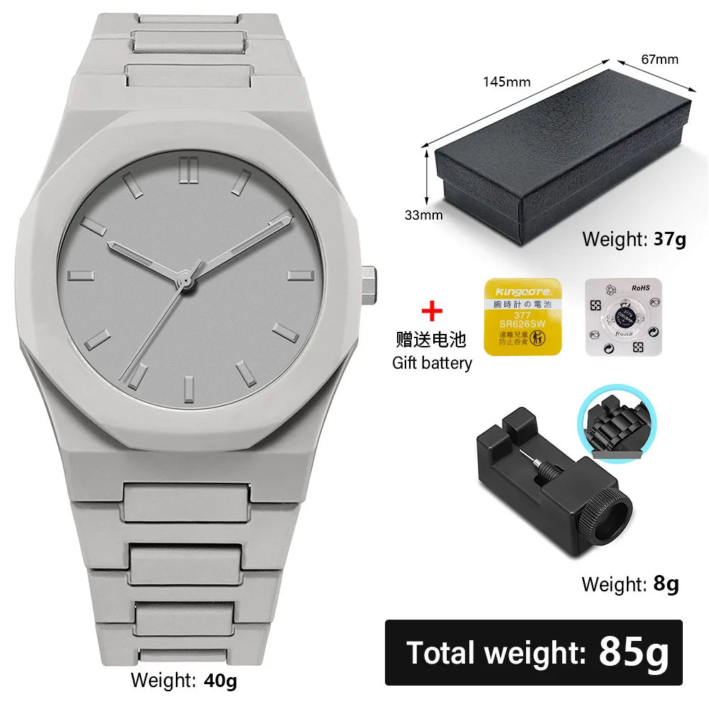 Minimalist Design Quartz Watch Casual Lightweight