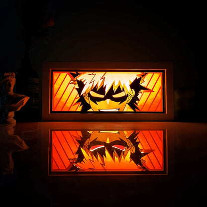 Anime Shadow Box Night Light