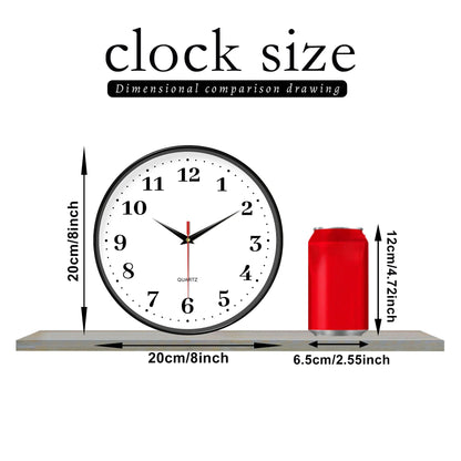 8-inch wall clock
