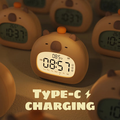 Cute Capybara Bedside Alarm