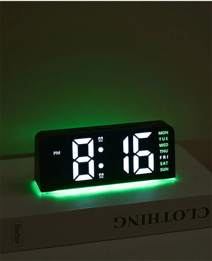 7'' LED Digital Alarm Clock/Night Light