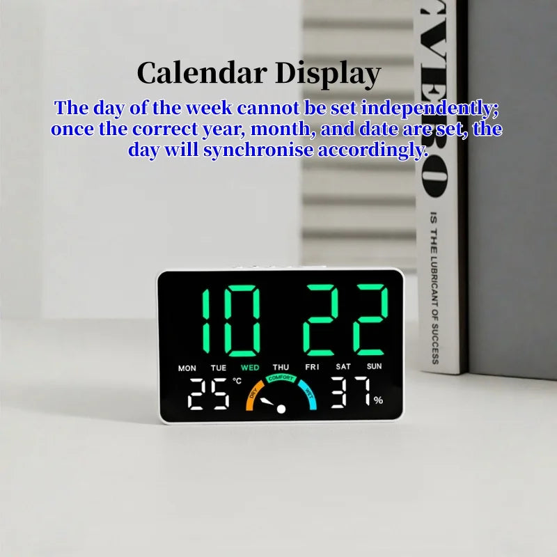 Digital LED Alarm Clock