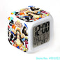 8x8x8cm Anime One Piece LED Alarm