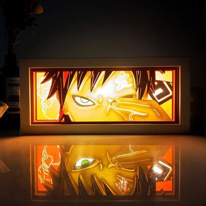Anime One Piece Series Paper Cut Shadow Box