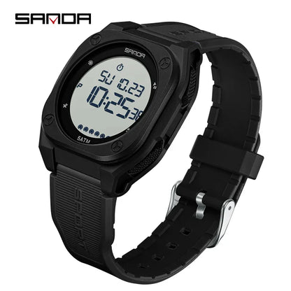 SANDA New Fashion Men Electronic Watch